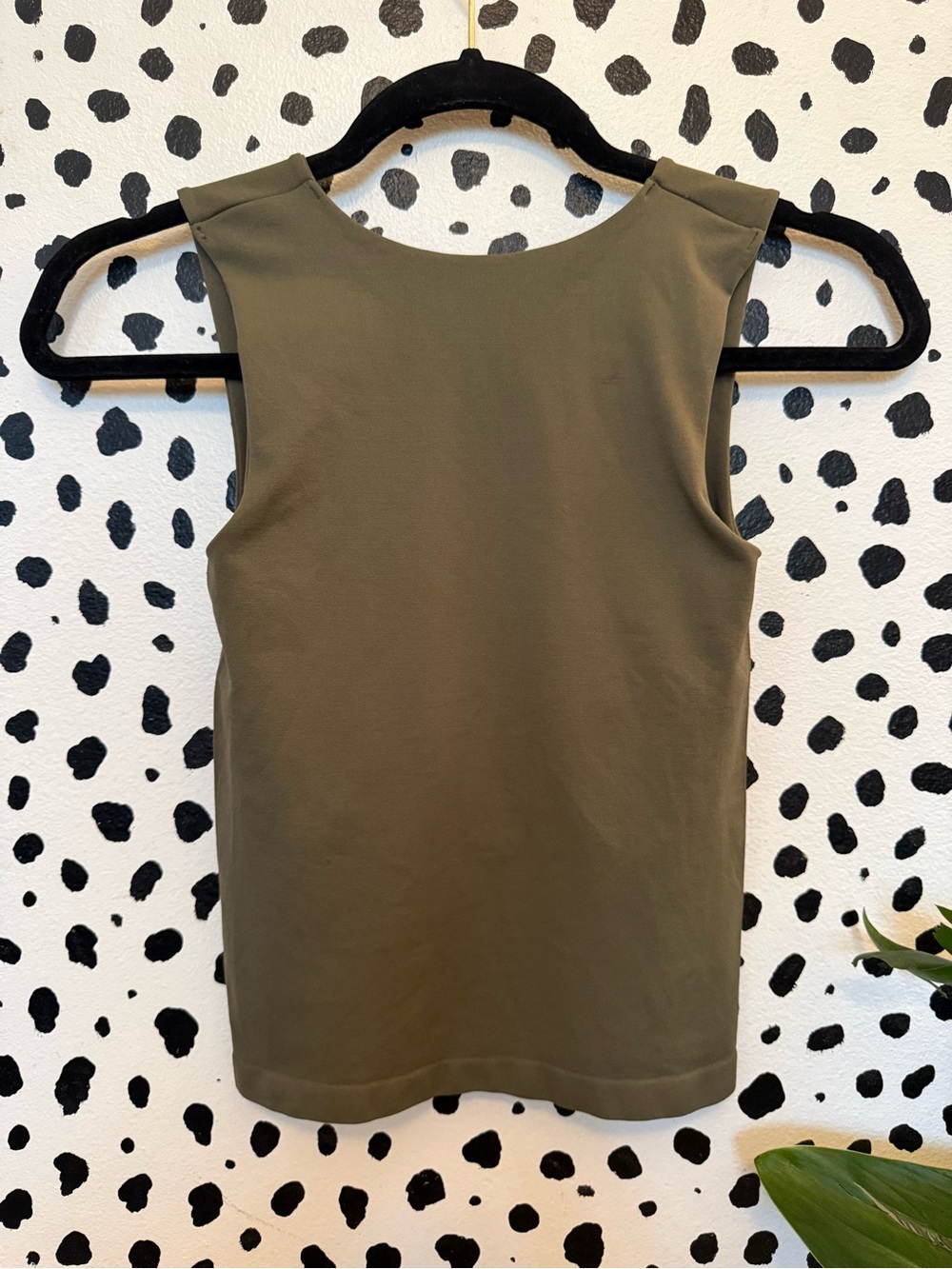 Free People Olive Scoop Neck Tank - Picture 3 of 4